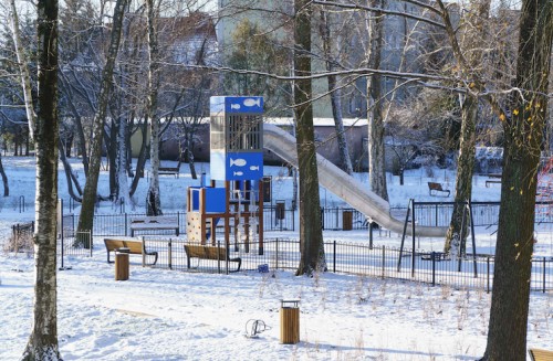Park przy Gdańskiej nabrał kształtów