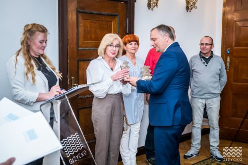 Nagrody Burmistrza w dziedzinie SPORTU_15 maja 2023 r. | gizycko.pl/ Fotografia Tomasz Karolski