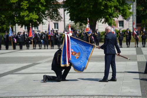Wojewódzkie Obchody Dnia Strażaka w Giżycku_20 maja 2026_uroczystości oficjalne