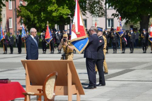 Wojewódzkie Obchody Dnia Strażaka w Giżycku_20 maja 2026_uroczystości oficjalne