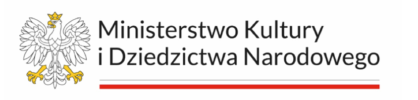 Logo Ministerstwa Kultury i Dziedzictwa Narodowego