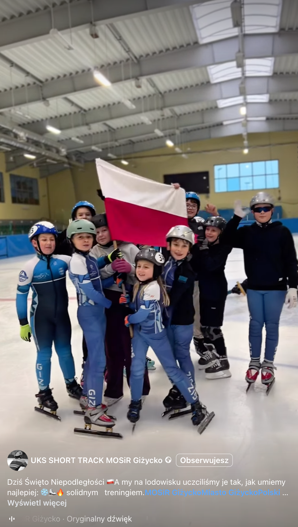 UKS Short Track MOSiR Giżycko