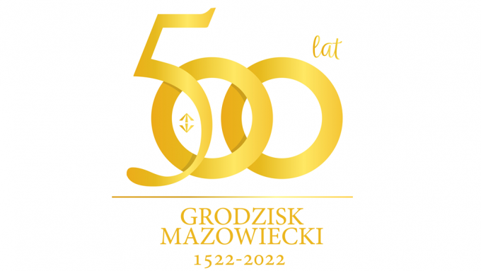 Logo Grodziska Mazowieckiego z okazji 500. rocznicy