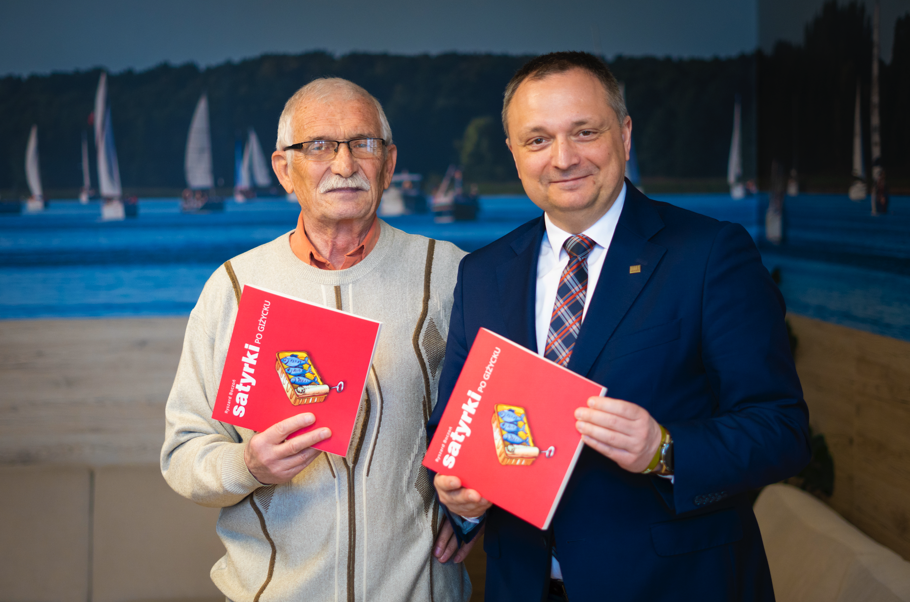 Ryszard Boczoń i Burmistrz Giżycka