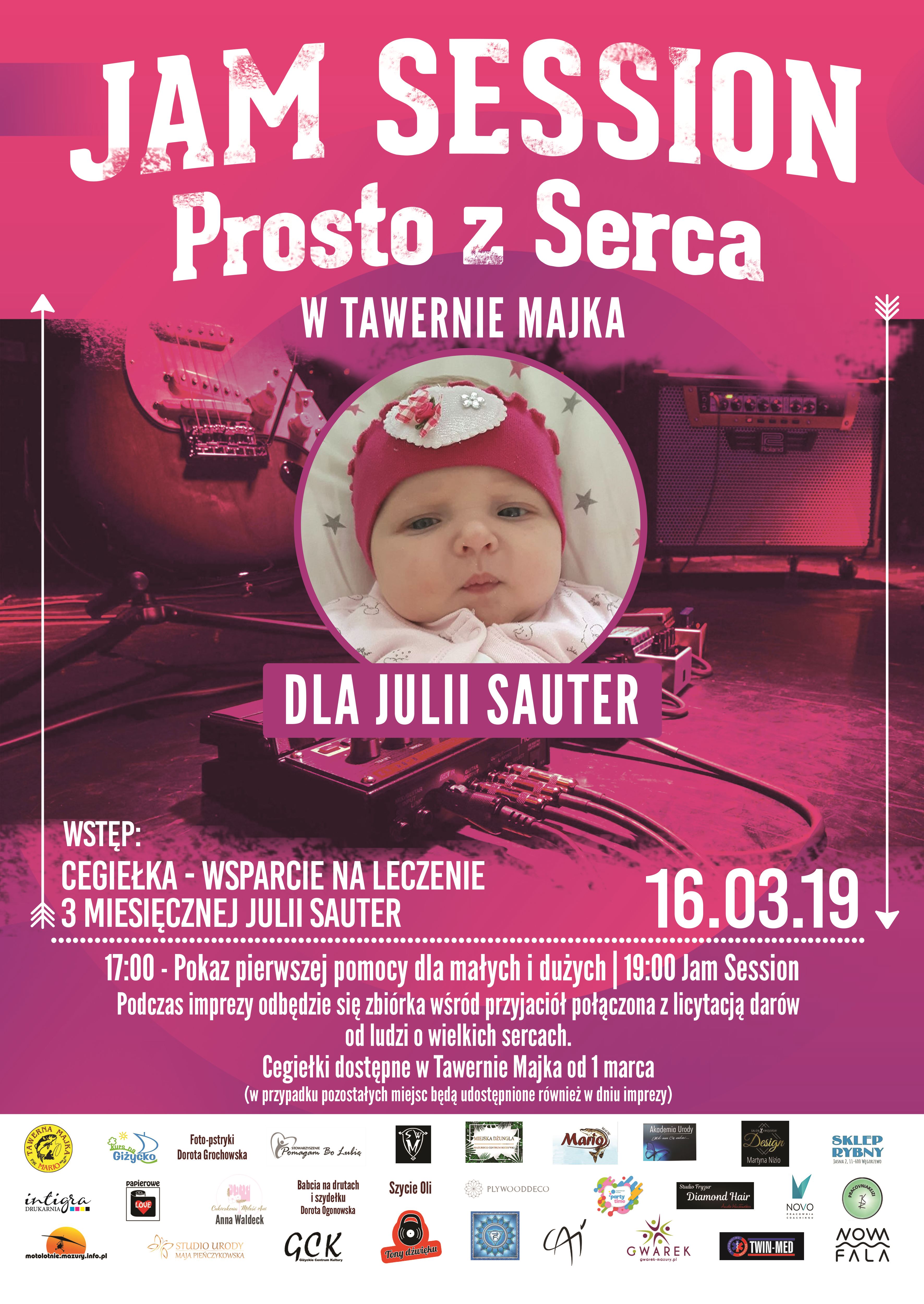 Jam Session Prosto z Serca - Gramy dla Julii Sauter