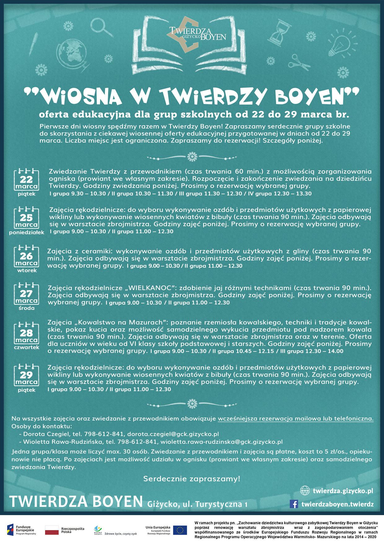 Wiosna w Twierdzy Boyen