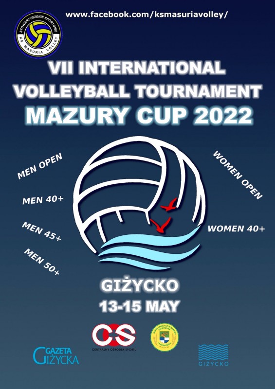 VII Międzynarodowy Turniej Piłki Siatkowej „Mazury Cup 2022”