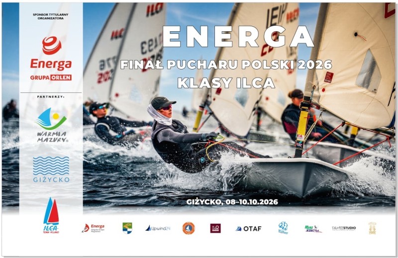 Finału Pucharu Polski Klasy ILCA 2026 w Giżycku
