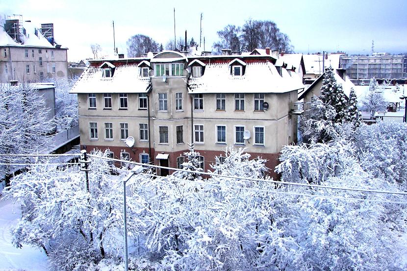 Giżycko zimą - Zima w mieście